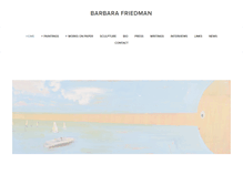 Tablet Screenshot of barbarafriedmanpaintings.com